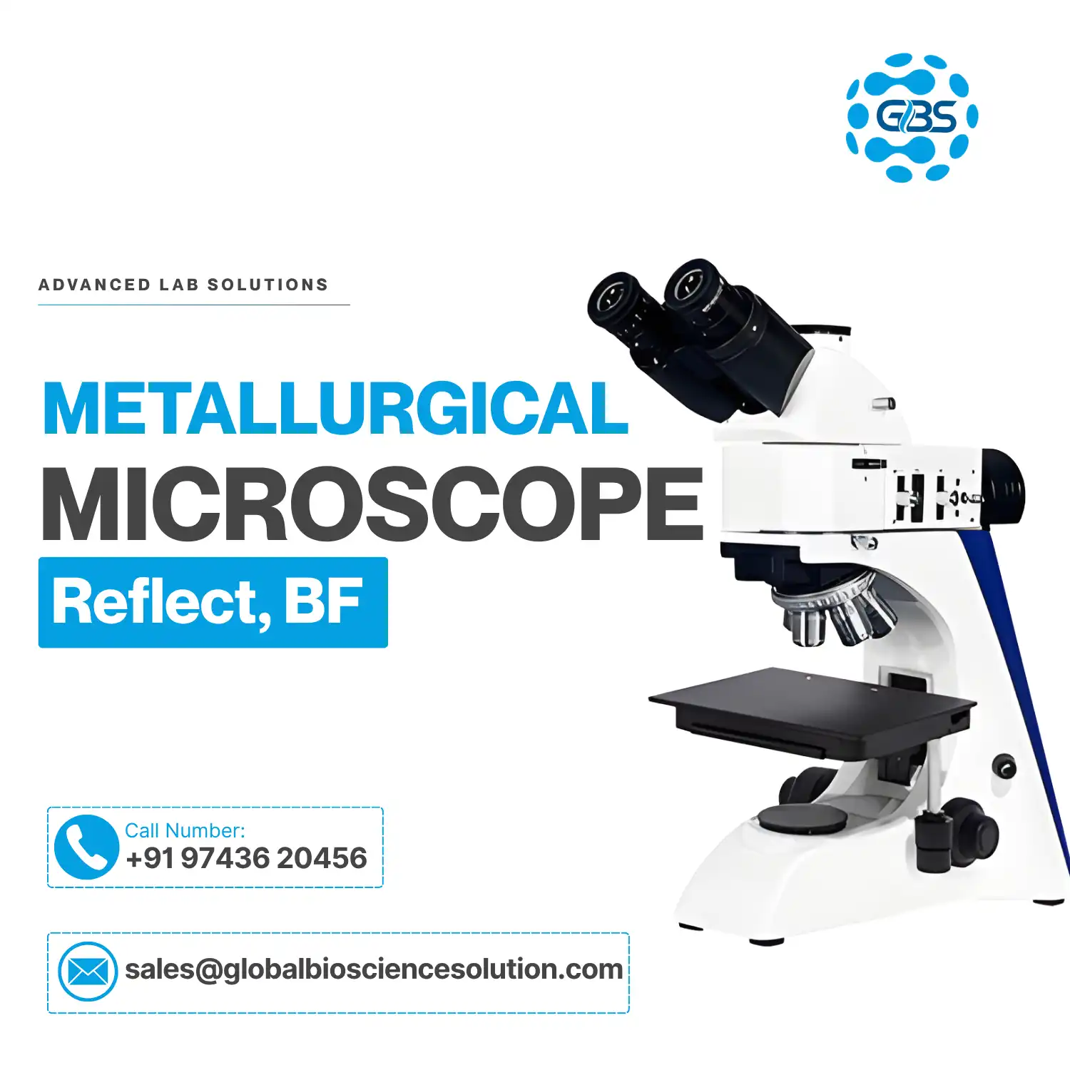 GBS Upright Metallurgical Microscope