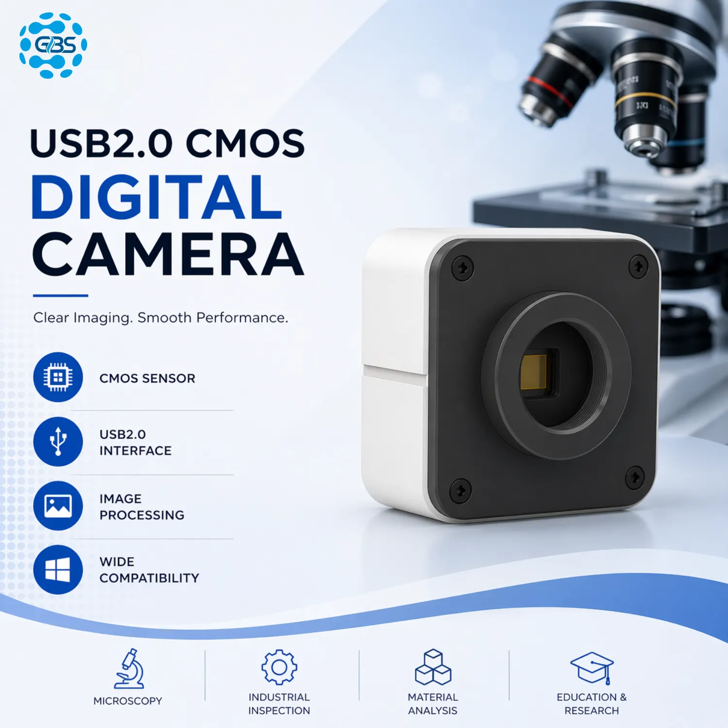 LCD Android Microscope Camera All-in-One Digital Display System